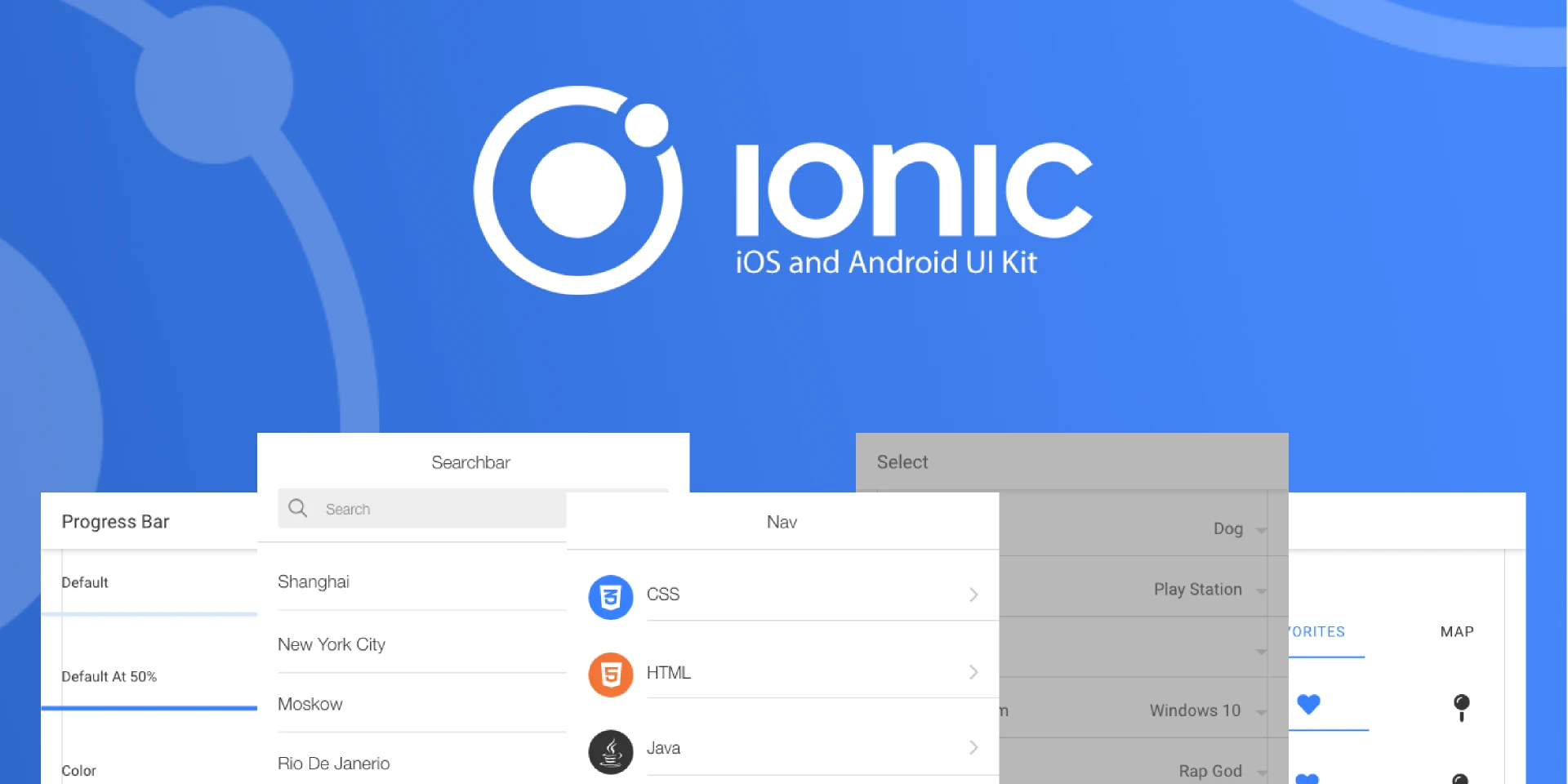 Iconic UI Mobile app kit for Figma and Adobe XD