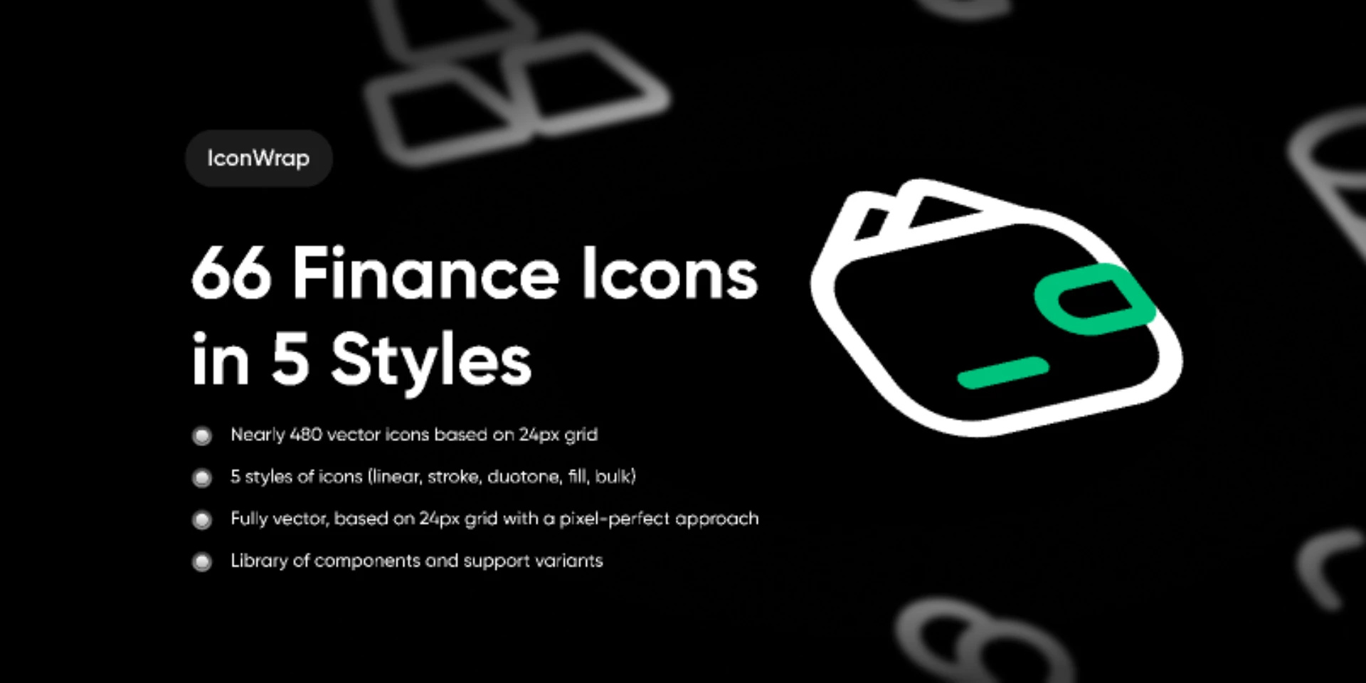 IconWrap - Finance  for Figma and Adobe XD