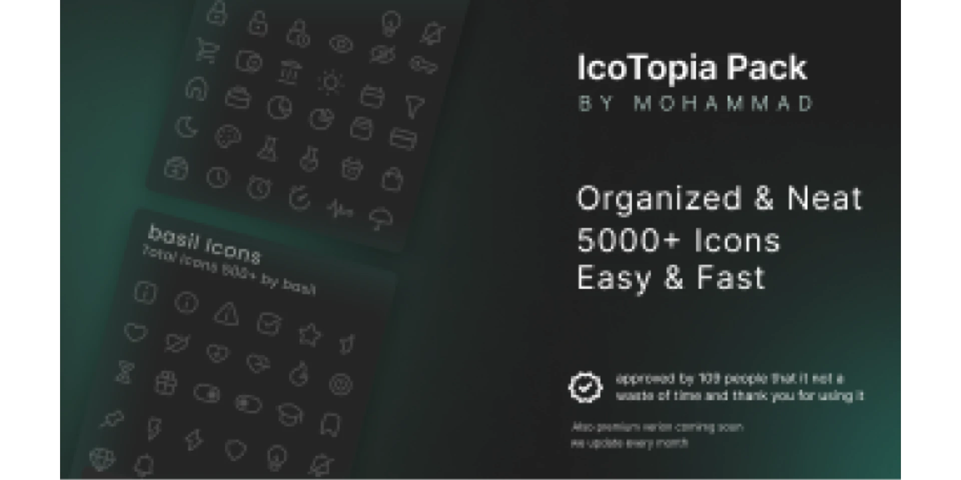 IcoTopia V.2.1   (community icon packs) for Figma and Adobe XD