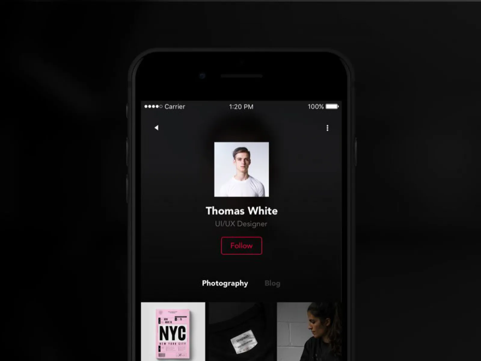 INFLU Photography UI Kit  - Free Figma Template