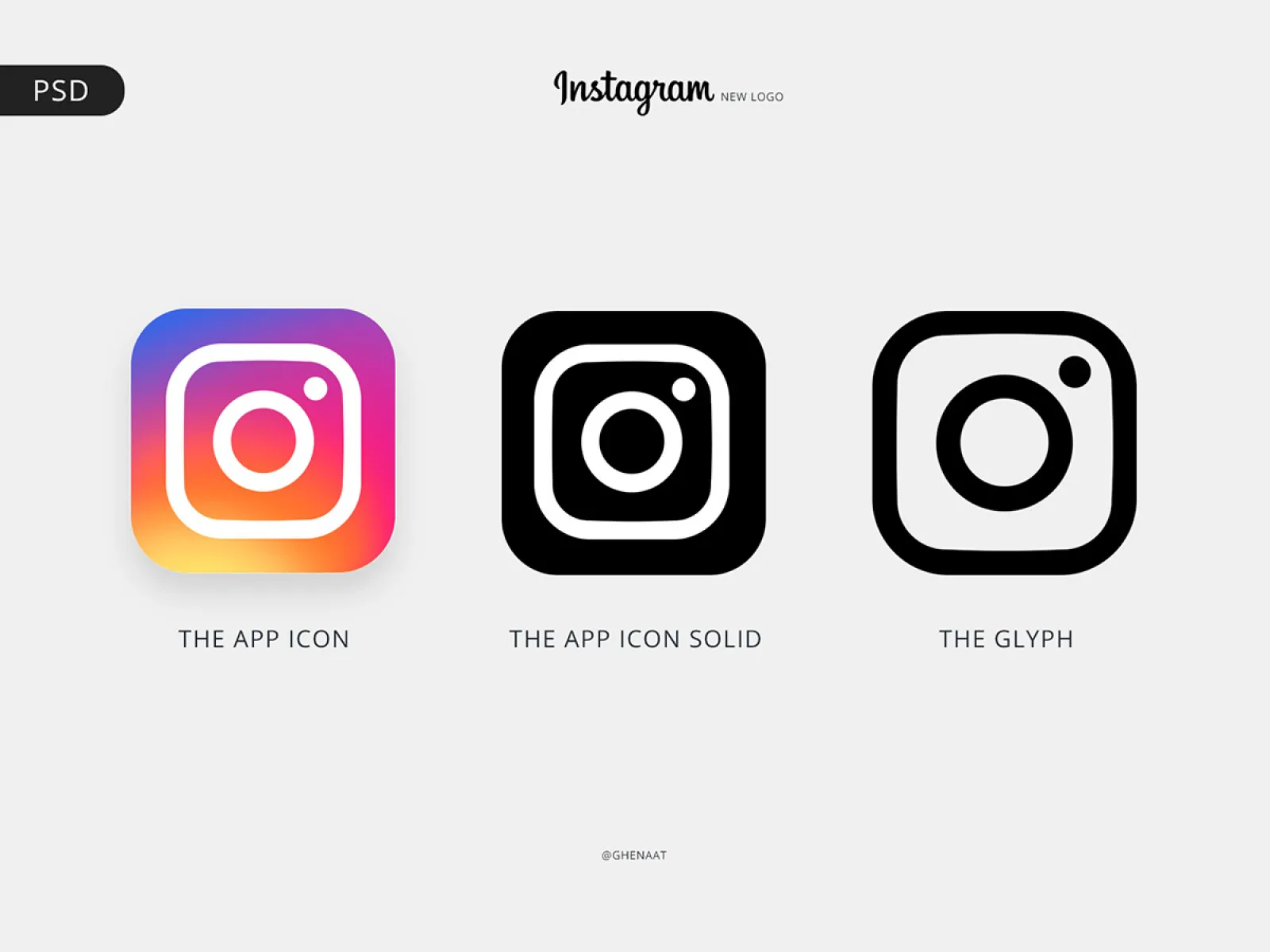 Instagram Logo and Colors  - Free Figma Template