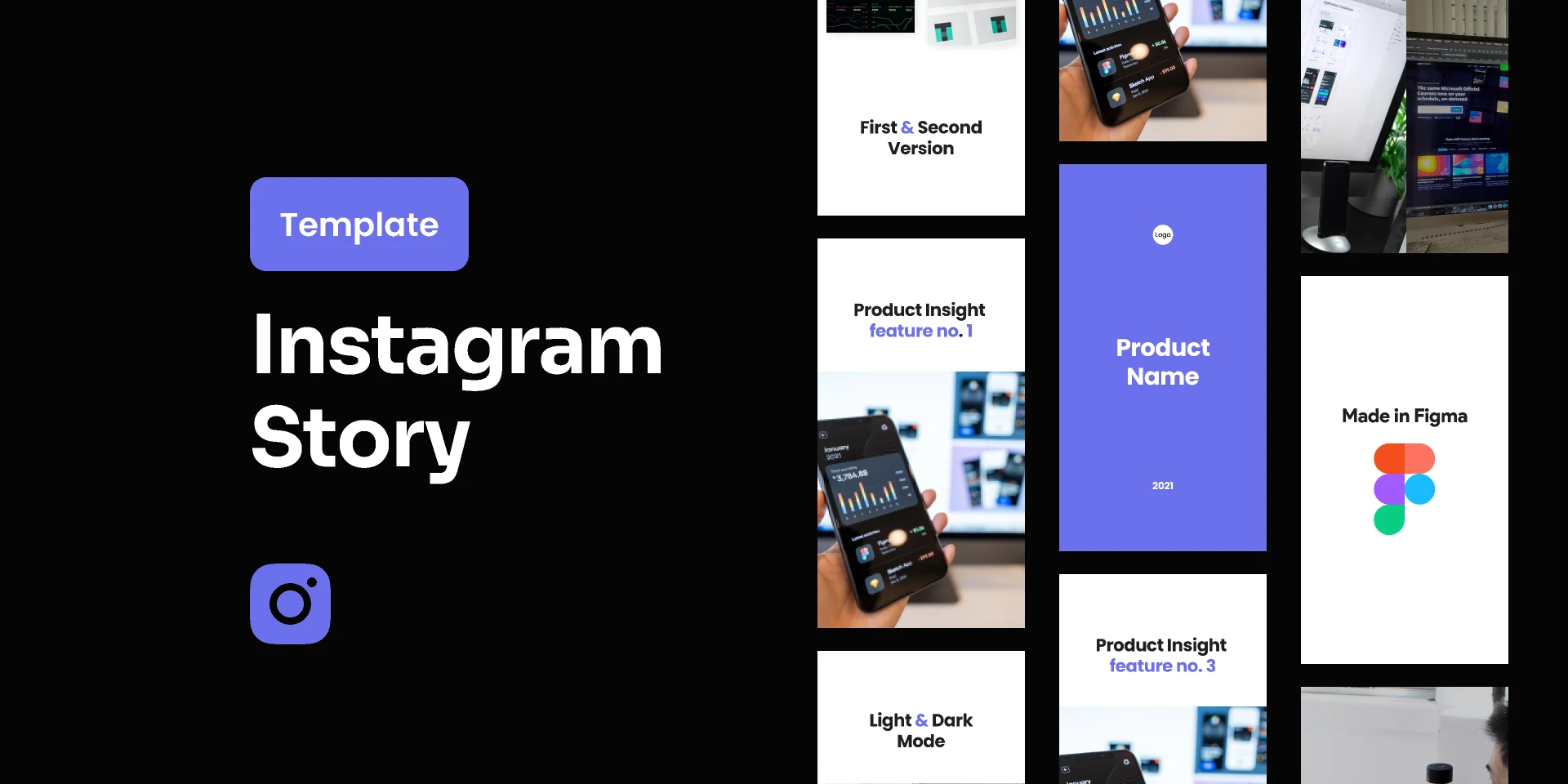 Instagram Story for Figma and Adobe XD