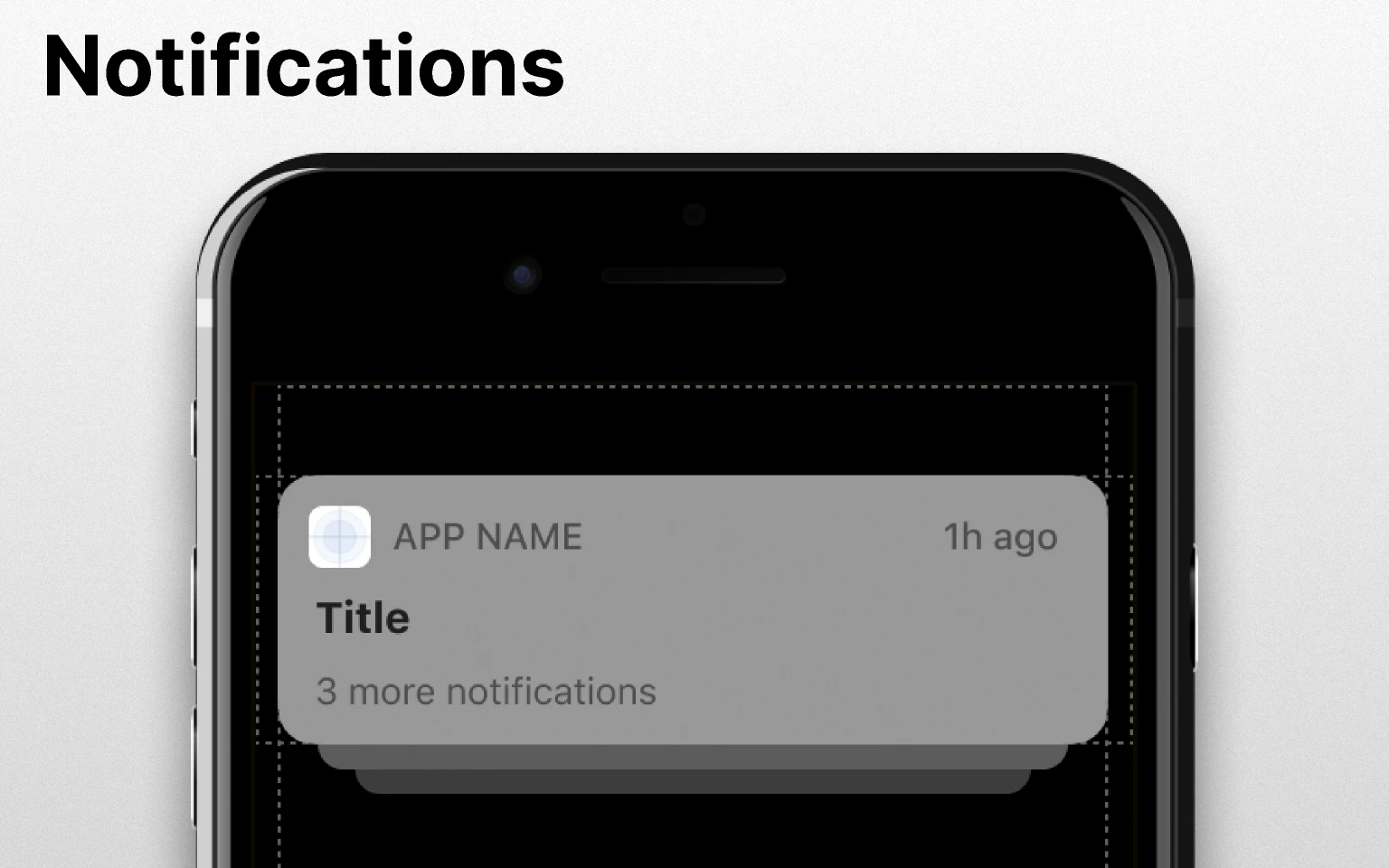 iOS Notifications for Figma and Adobe XD