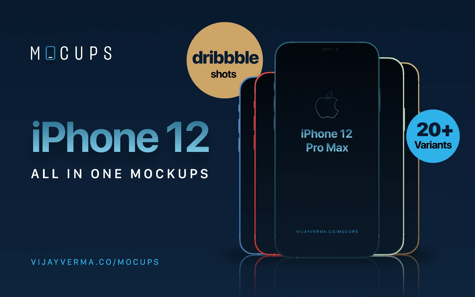 iPhone 12 - MOCUPS for Figma and Adobe XD