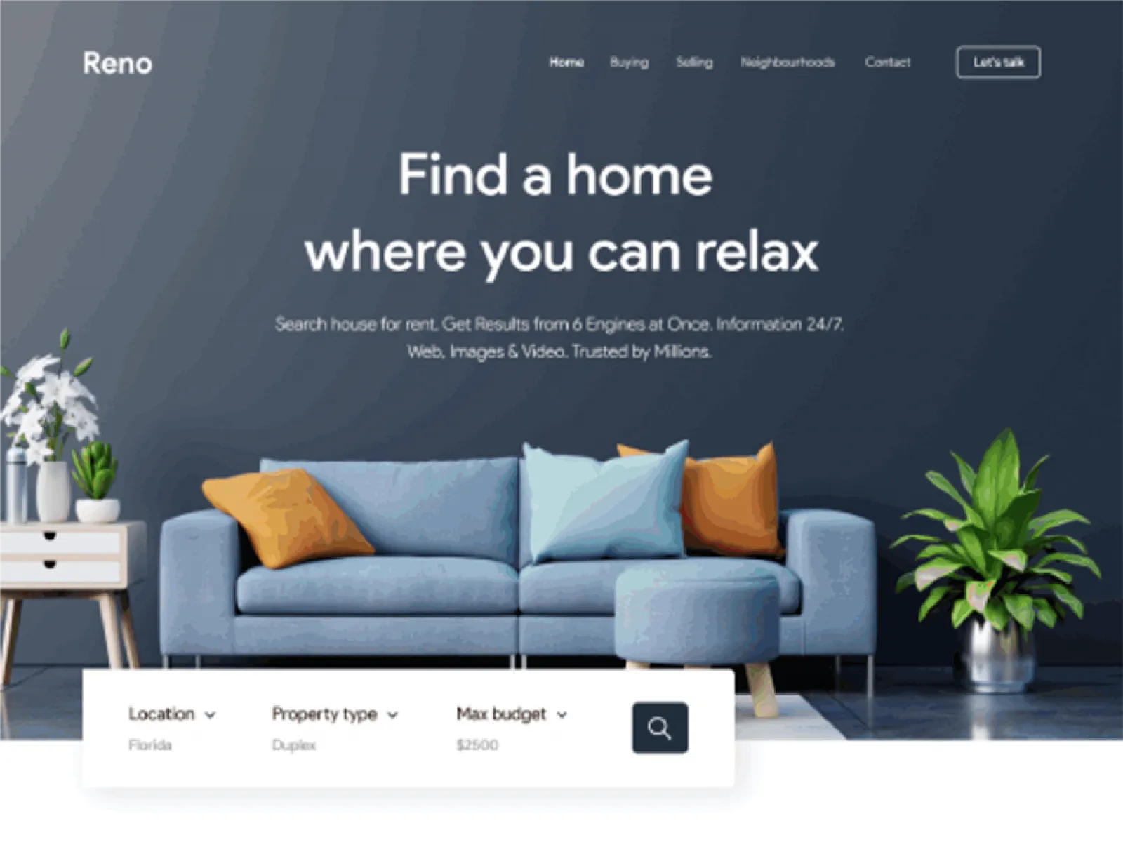 Landing page Exploration  - Free Figma Template