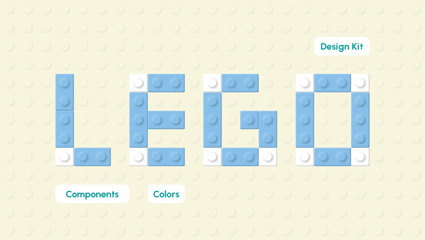 Lego Design Kit for Figma and Adobe XD