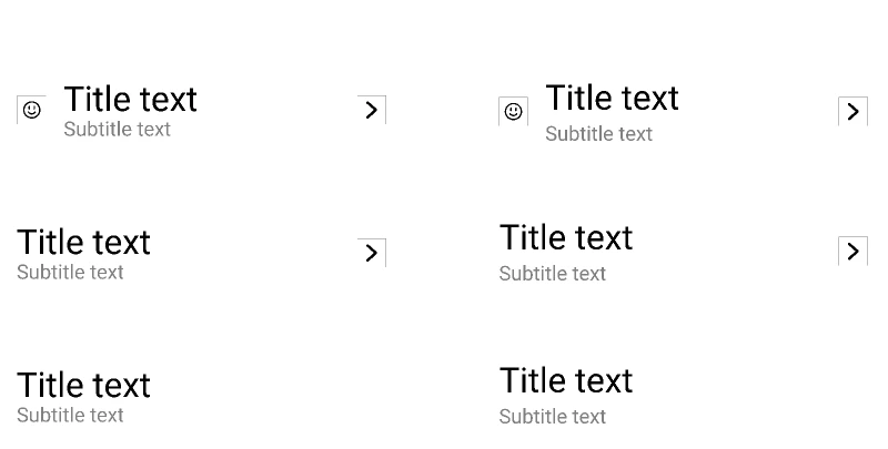 List-item UI Component for Figma and Adobe XD