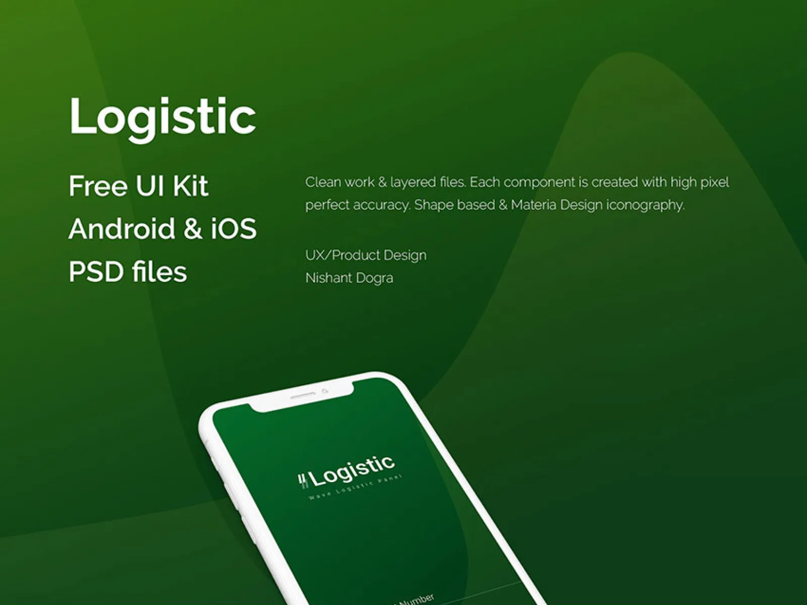 Logistic UI Kit  - Free Figma Template