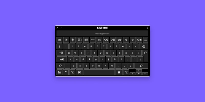 Mac accessibility keyboard  Interactive components for Figma and Adobe XD