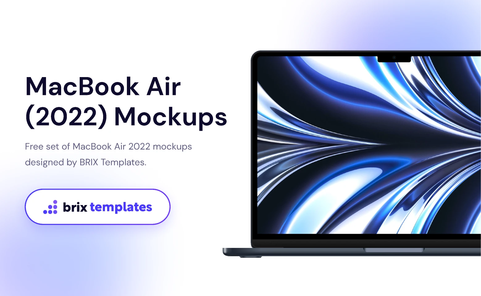MacBook Air Free Figma Mockups (2022) | BRIX Templates for Figma and Adobe XD