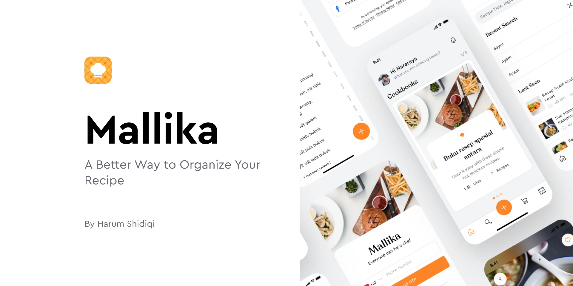 Mallika UI Kit for Figma and Adobe XD