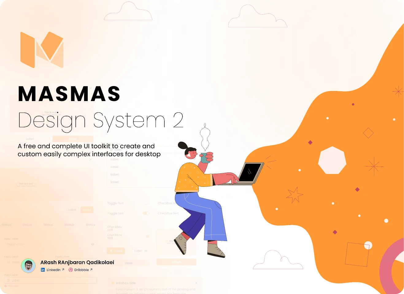 MASMAS Interfaces UI Kit for Figma and Adobe XD