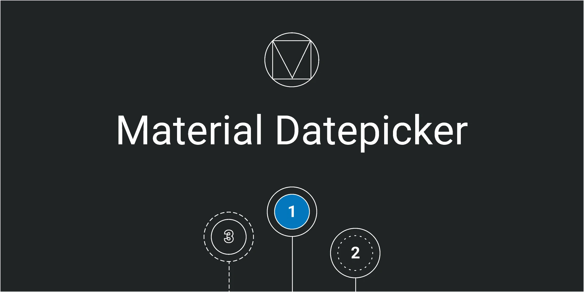 Material Datepicker for Figma and Adobe XD