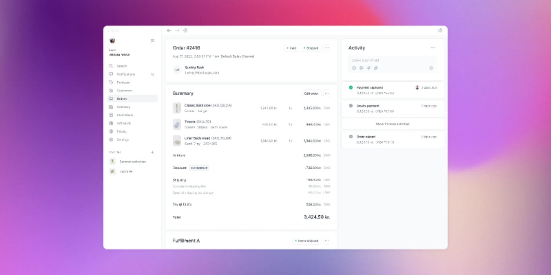 Medusa admin: Multi-warehouse support for Figma and Adobe XD