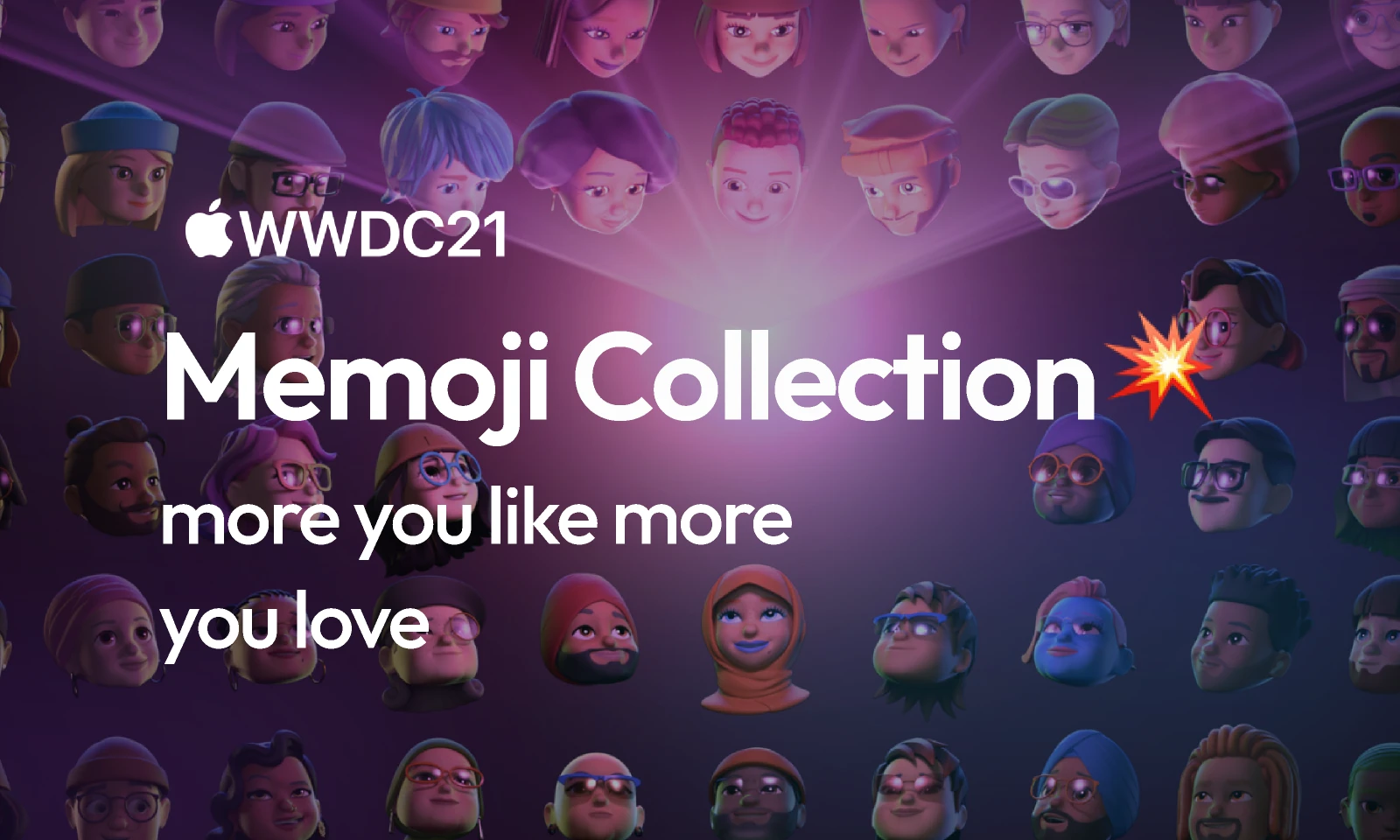 Memoji Collection WWDC2021 for Figma and Adobe XD