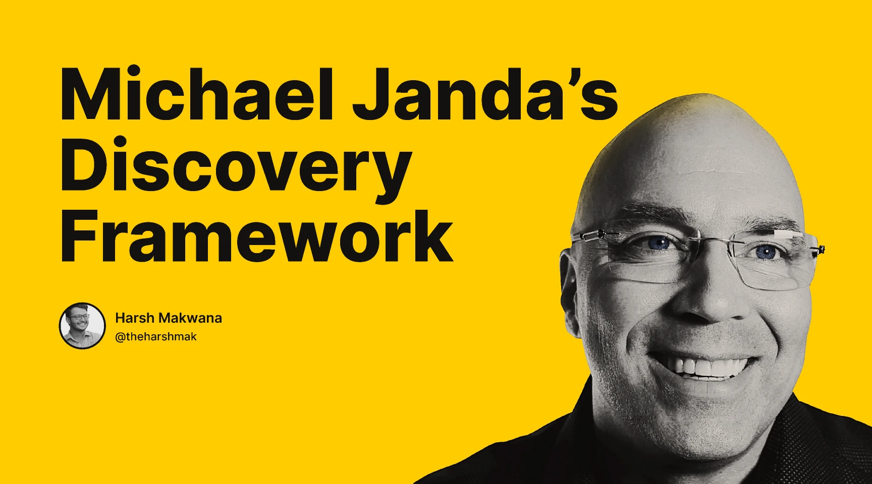 Michael Jandas Discovery Framework for Figma and Adobe XD