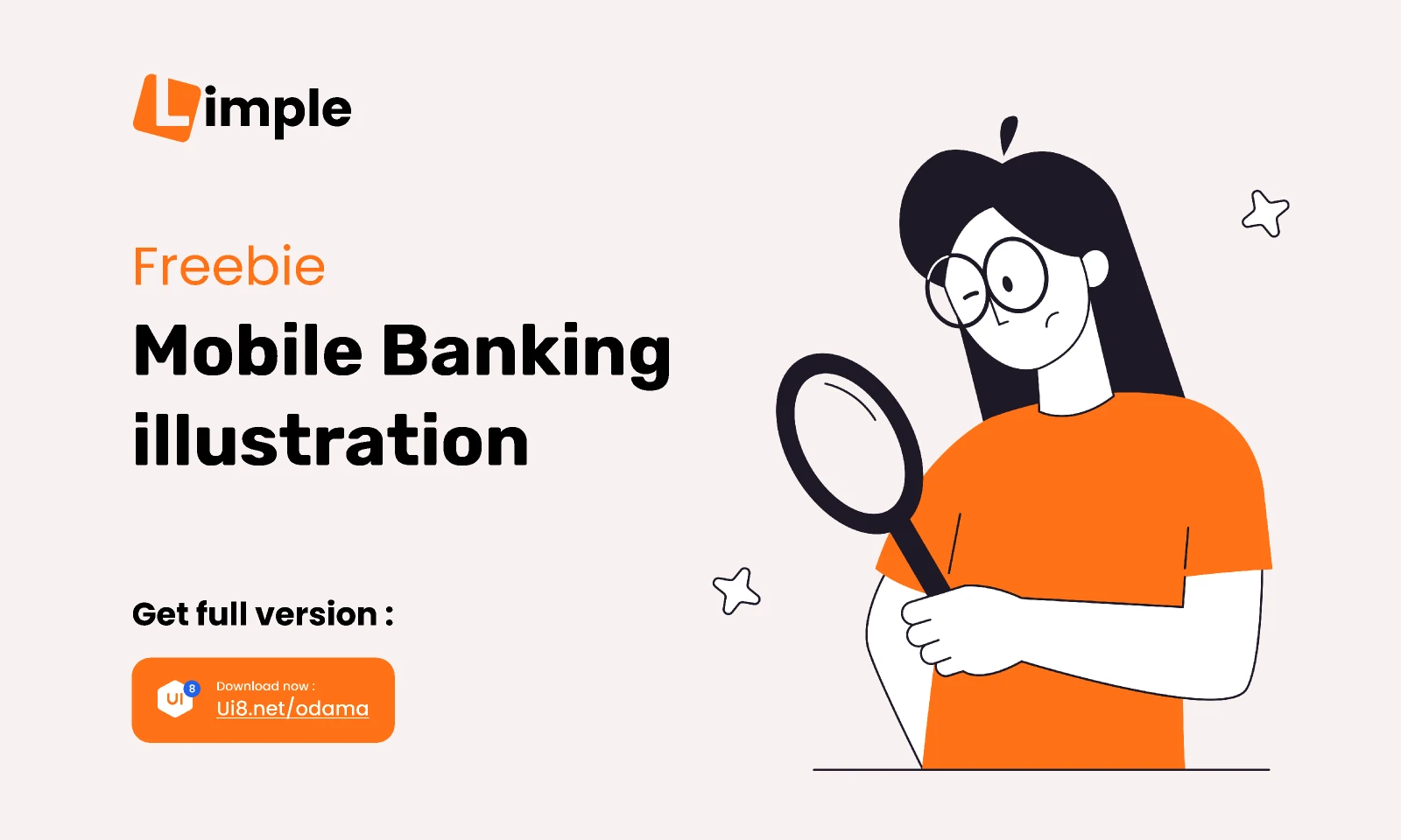 Mobile Banking Illustration KIT  for Figma and Adobe XD