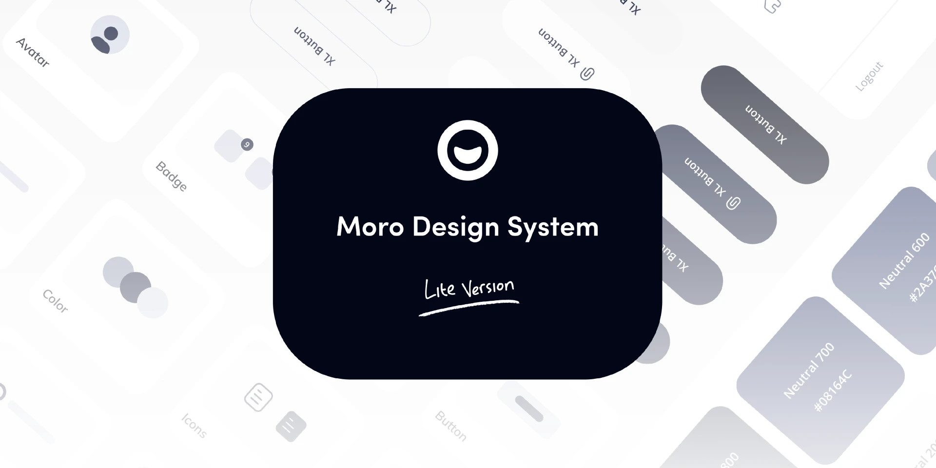 Moro Design System Lite for Figma and Adobe XD