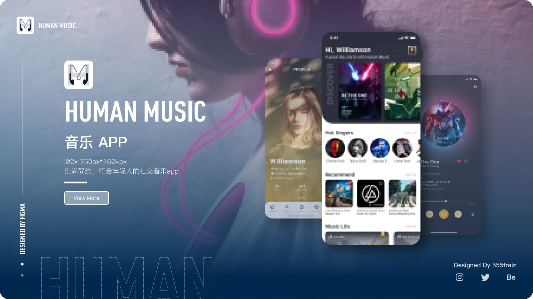 Music App Exercise for Figma and Adobe XD