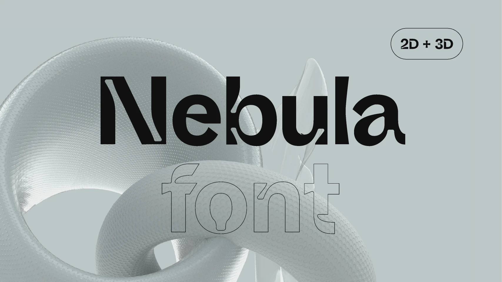Nebula font by Airnauts for Figma and Adobe XD