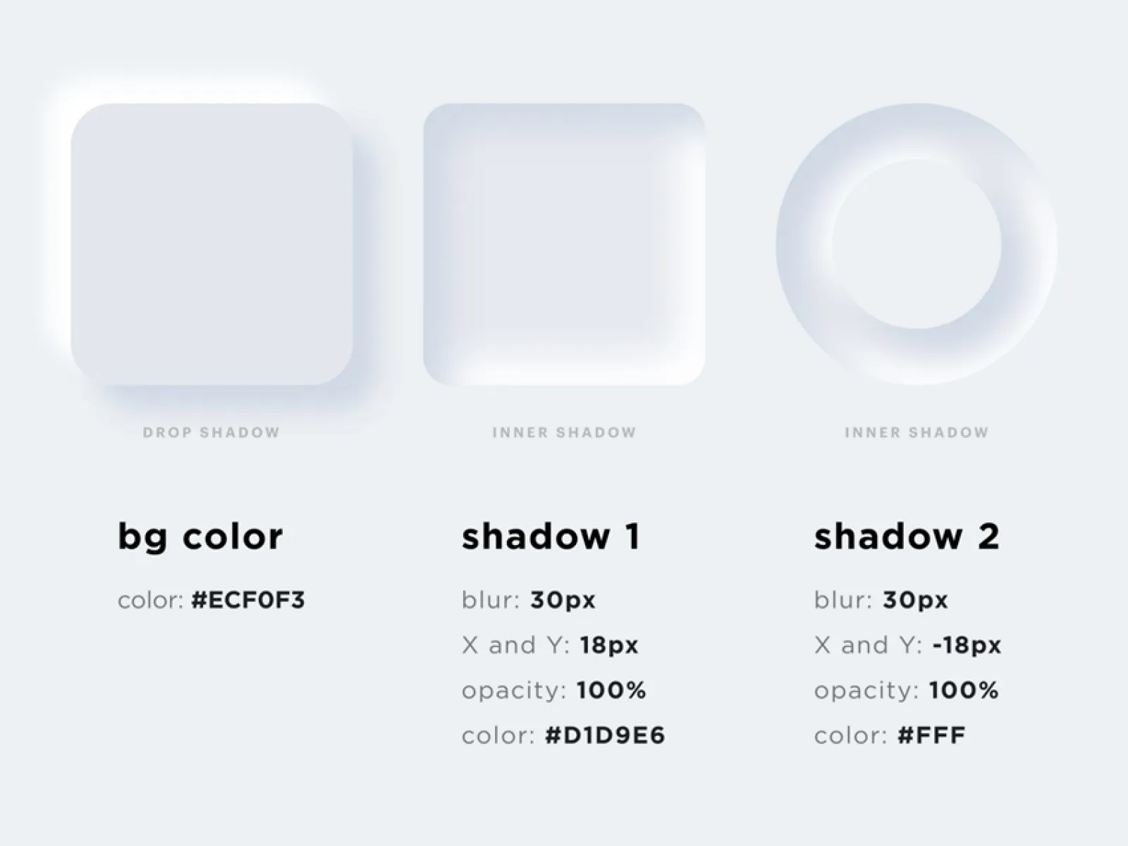 Neumorphism UI Trend 2020  - Free Figma Template