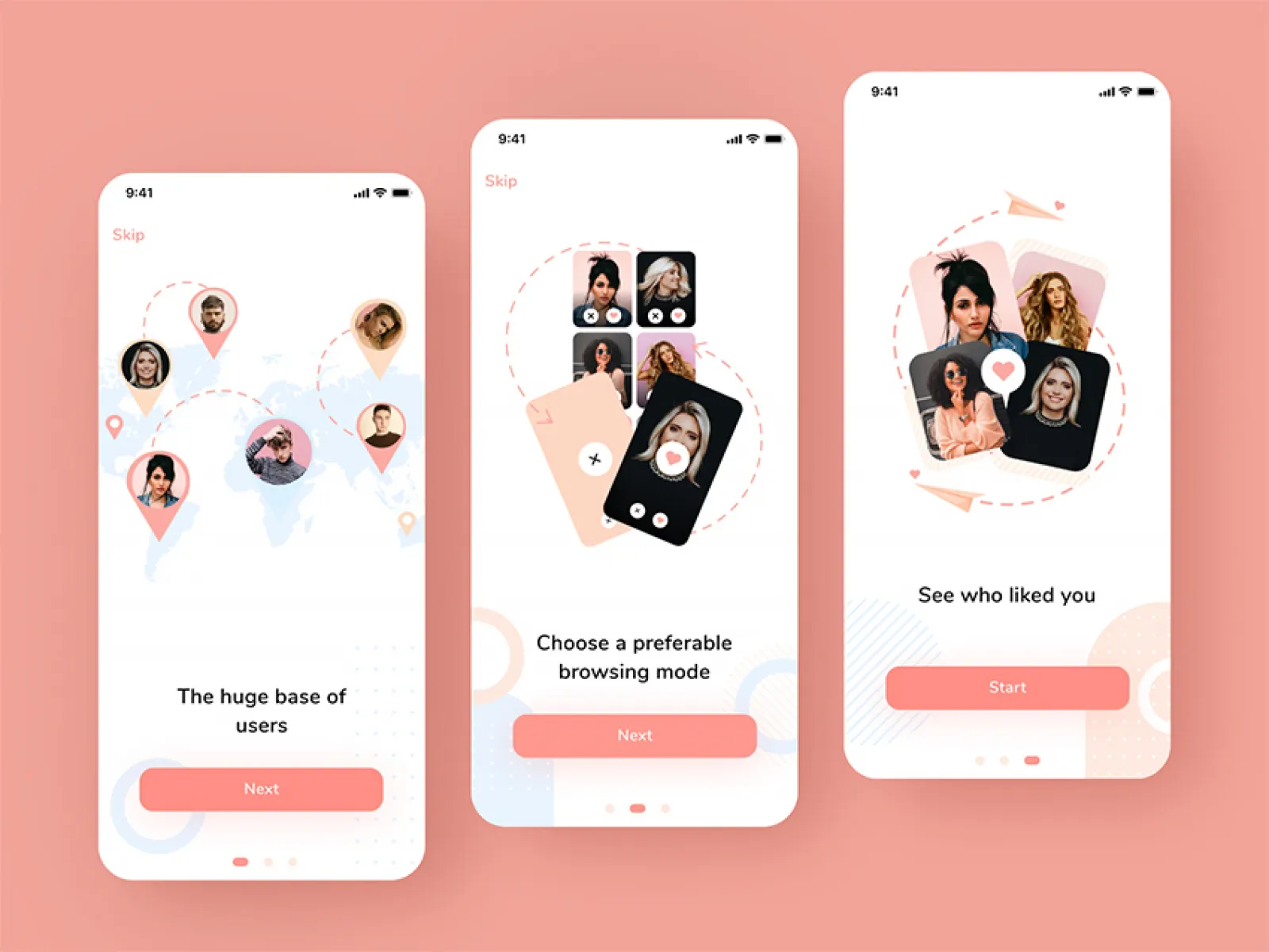 On Boarding App Design  - Free Figma Template