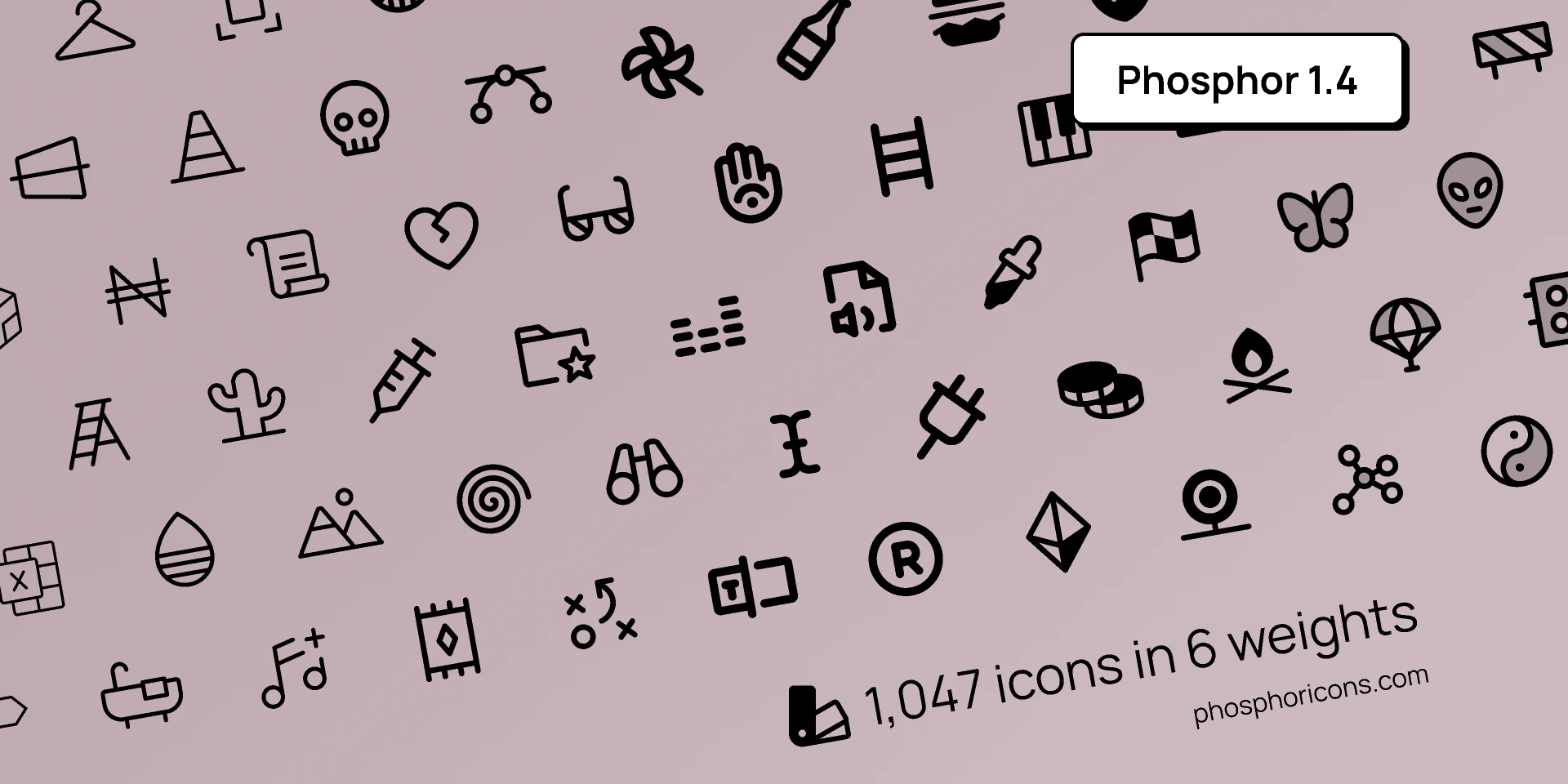 Phosphor Icons for Figma and Adobe XD