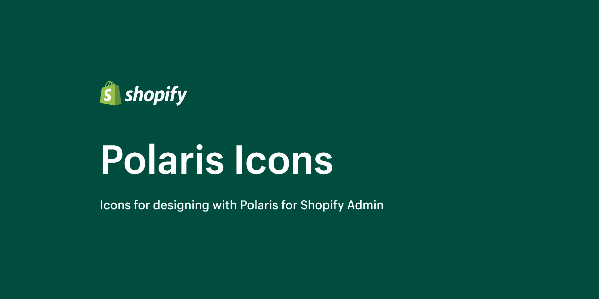 Polaris Icons for Figma and Adobe XD