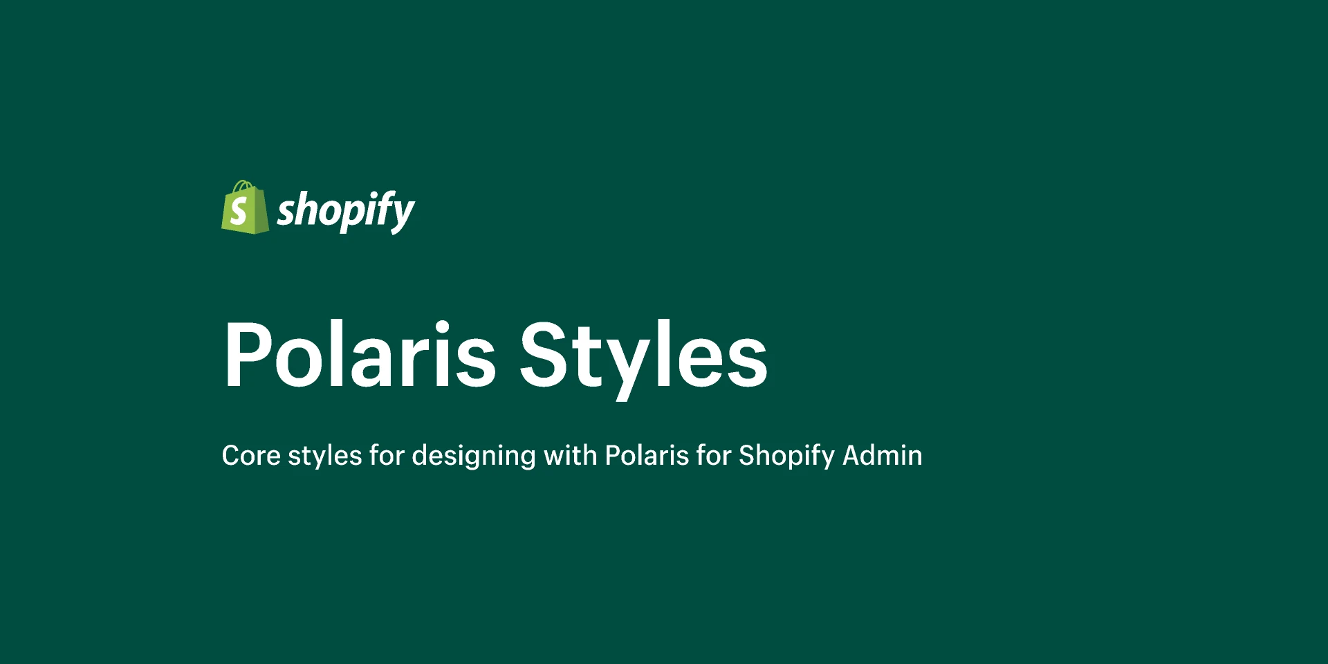Polaris Styles for Figma and Adobe XD
