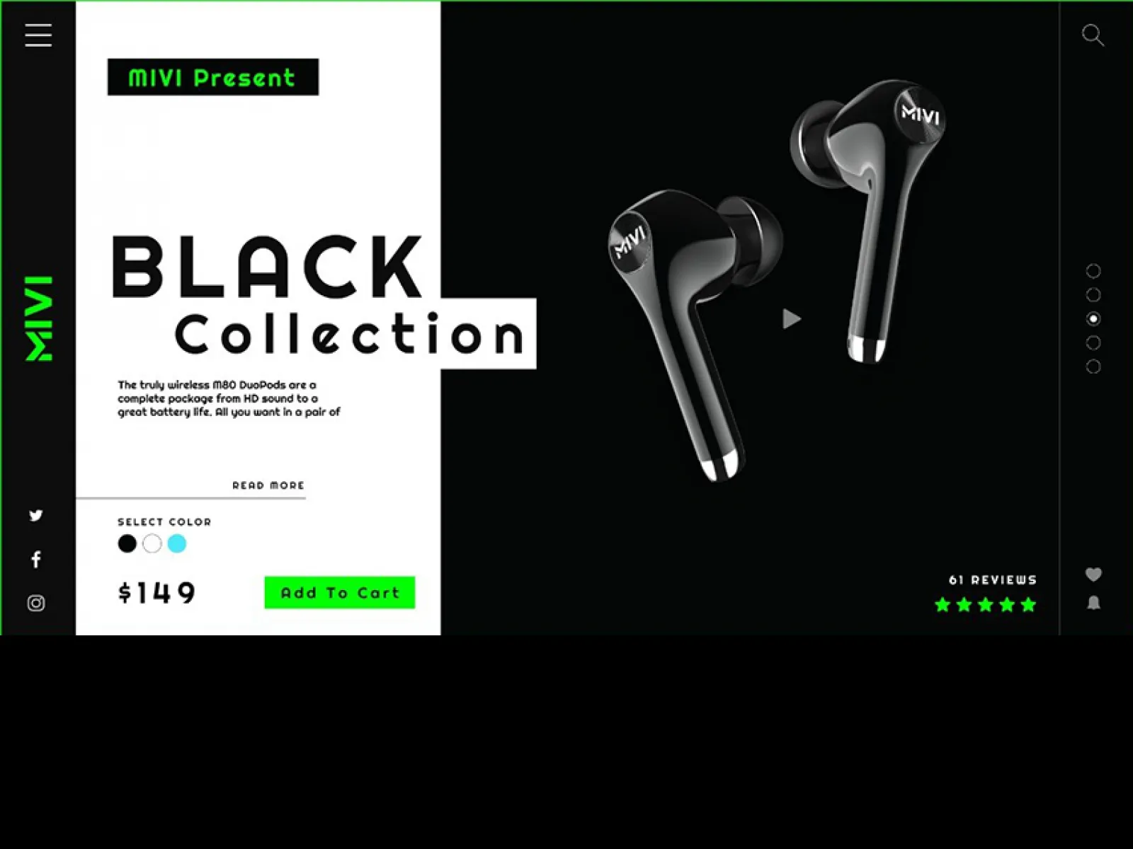 Product Page Template  - Free Figma Template