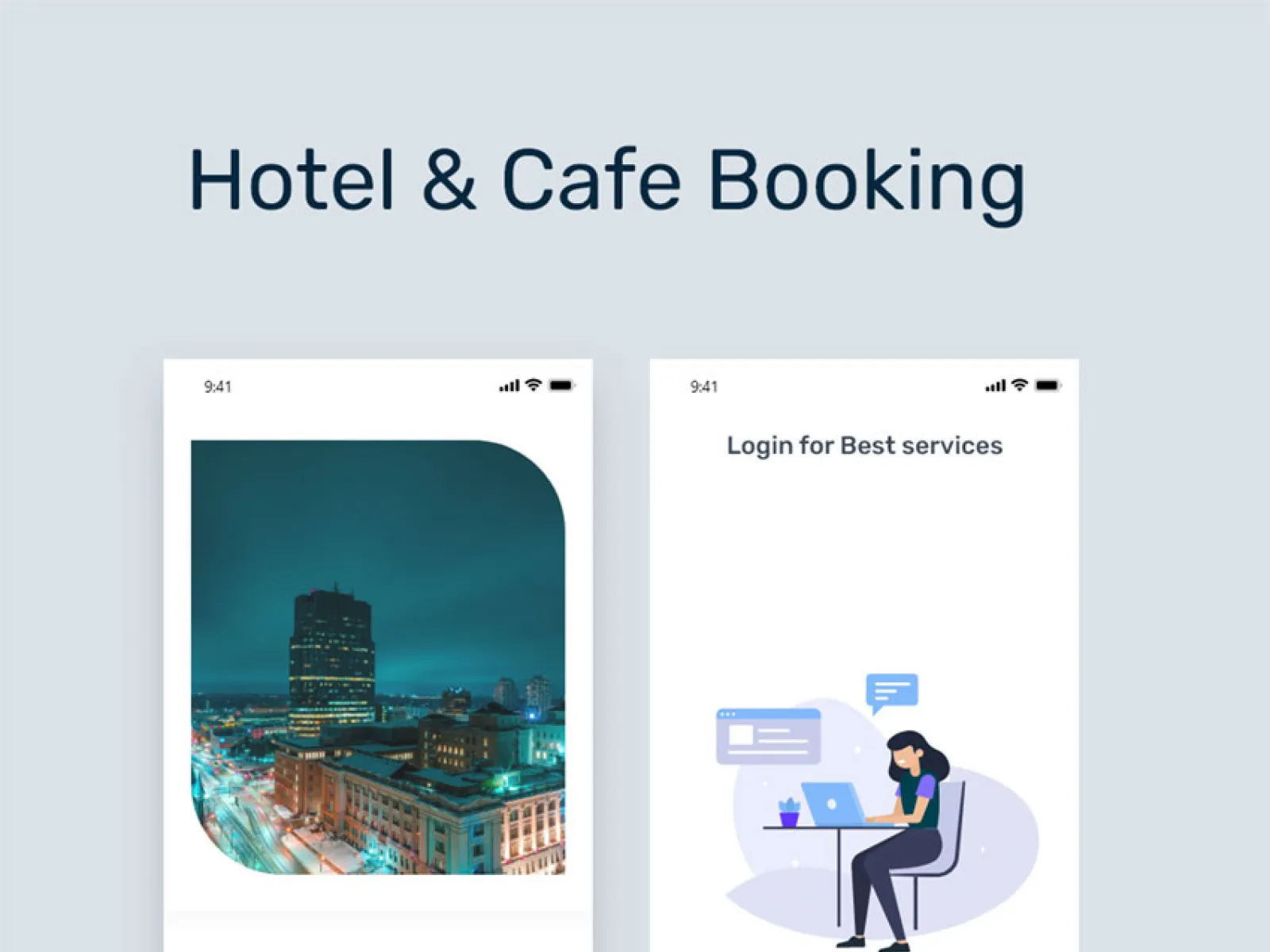 Reservation App  - Free Figma Template