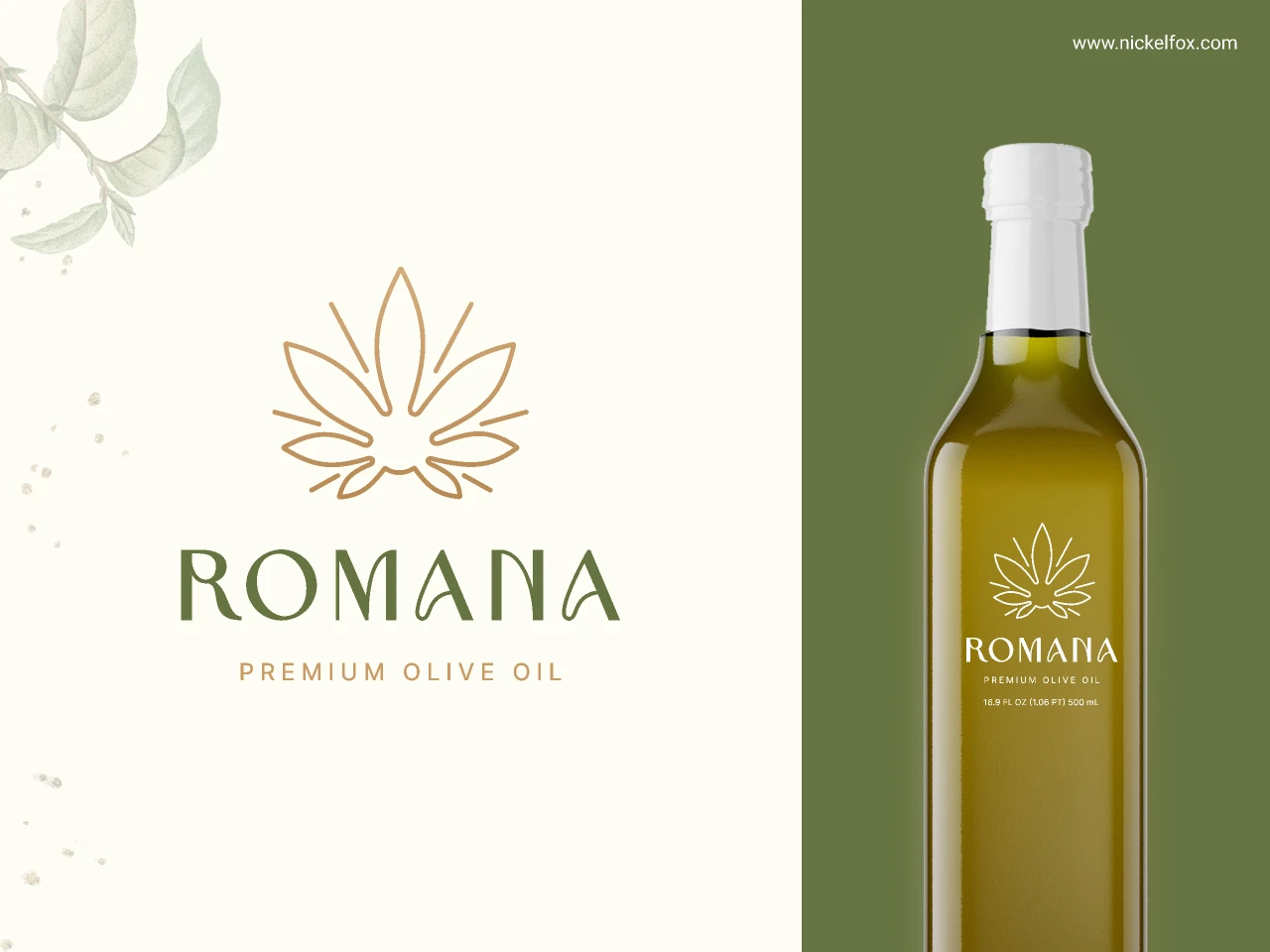 Romana - Logo Design for Figma and Adobe XD