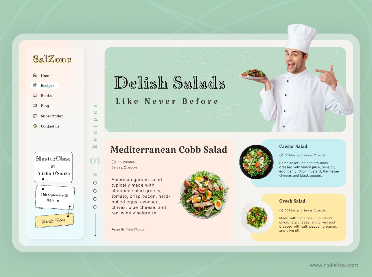 SalZone- Your Personal Salad Assistant for Figma and Adobe XD