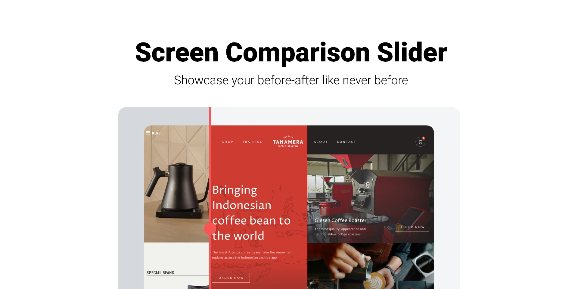 Screen Comparison Slider for Figma and Adobe XD