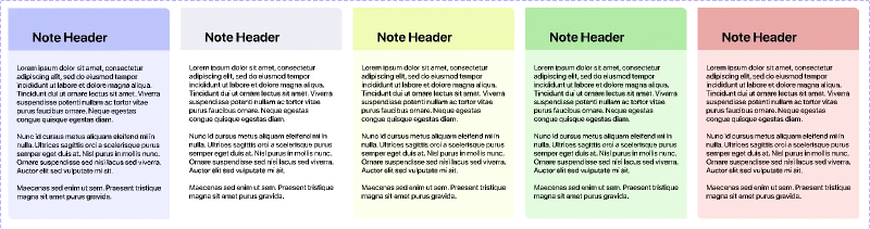 SimpleNote for Figma and Adobe XD