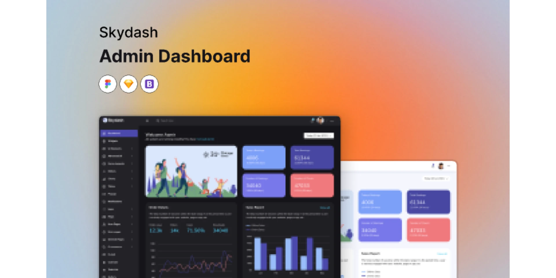 Skydash | Admin Dashboard for Figma and Adobe XD