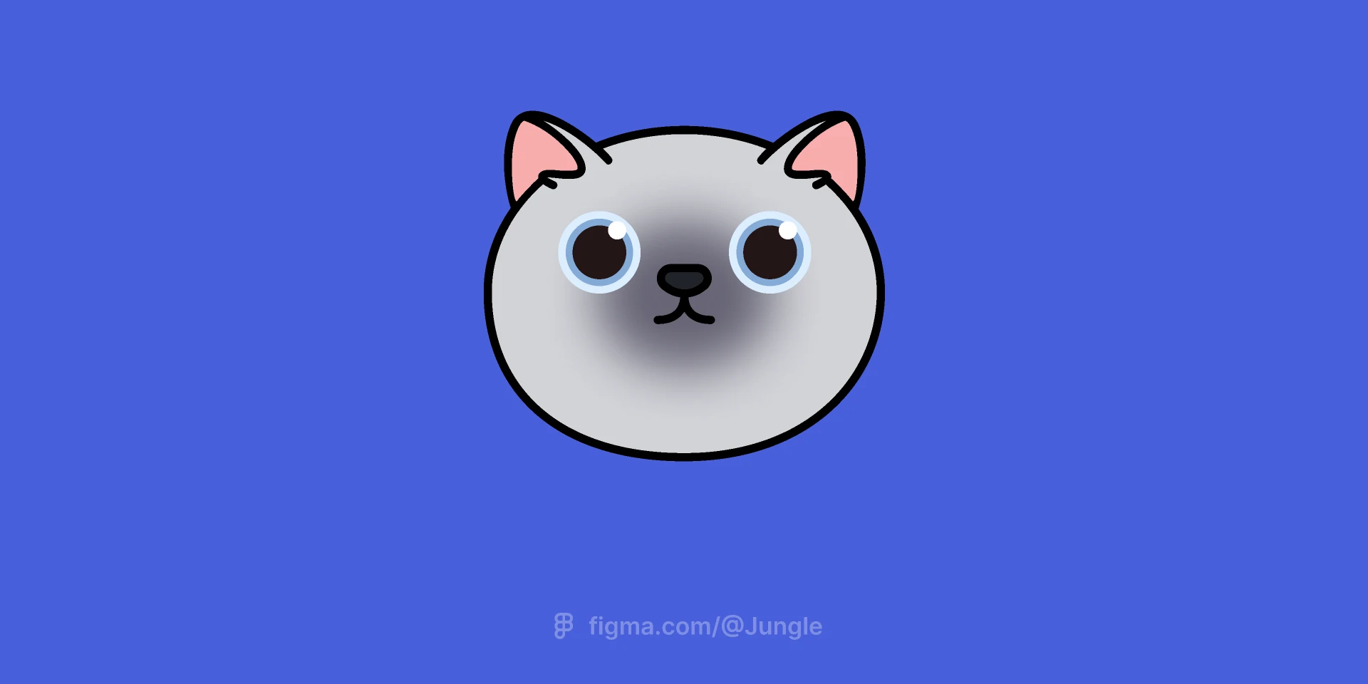 Smart Animate cat for Figma and Adobe XD