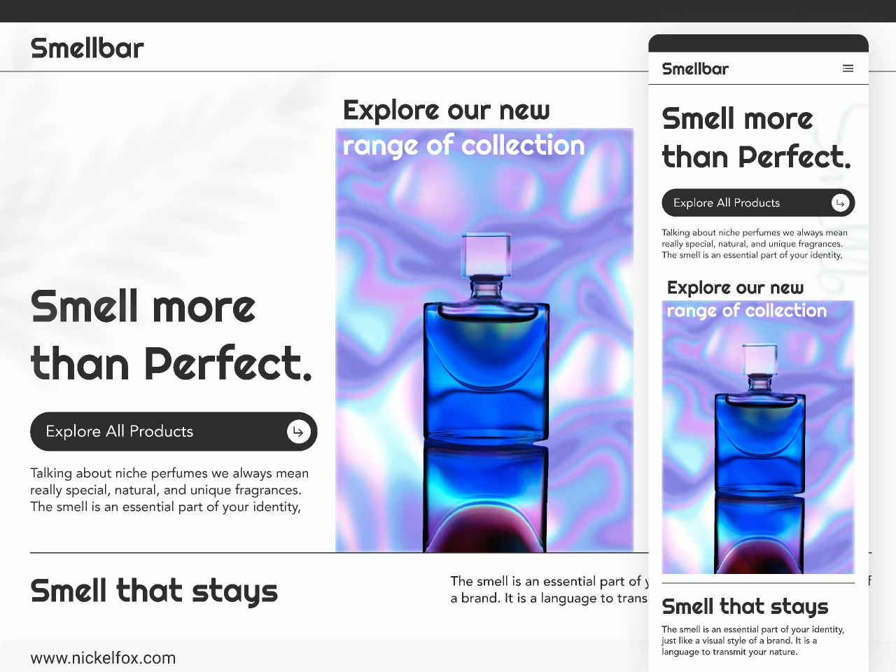 Smellbar for Figma and Adobe XD