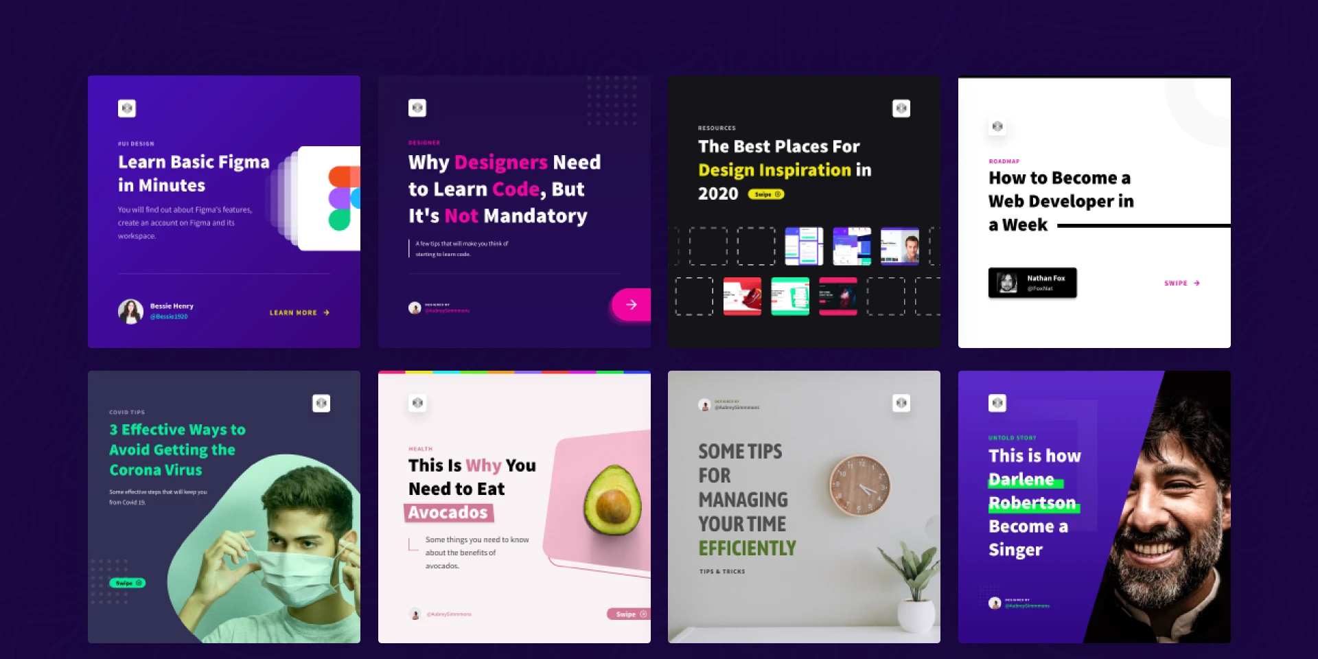 Social Feeds for Figma and Adobe XD