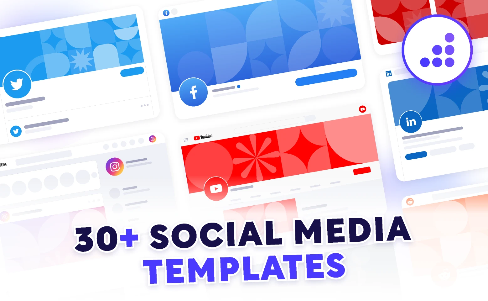 Social Media Templates | BRIX Templates for Figma and Adobe XD