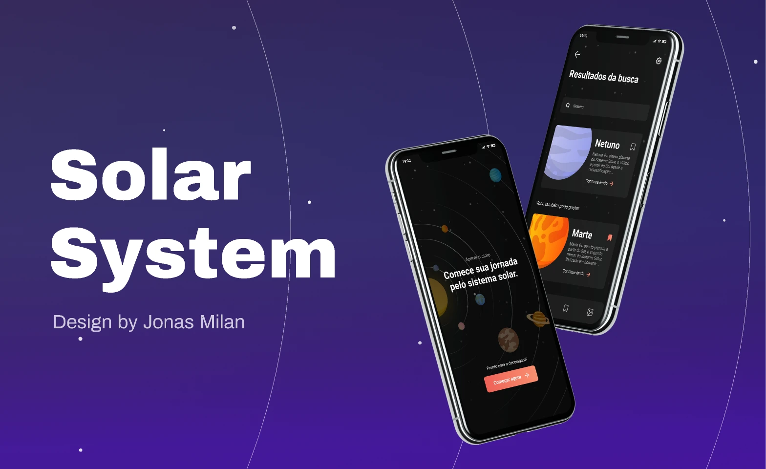 Solar System - Jonas Milan for Figma and Adobe XD