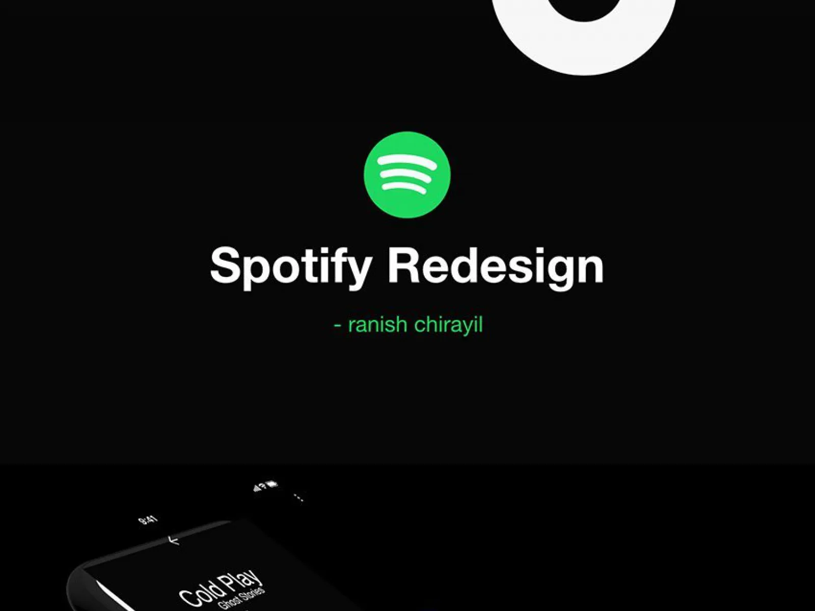 Spotify App Redesign  - Free Figma Template