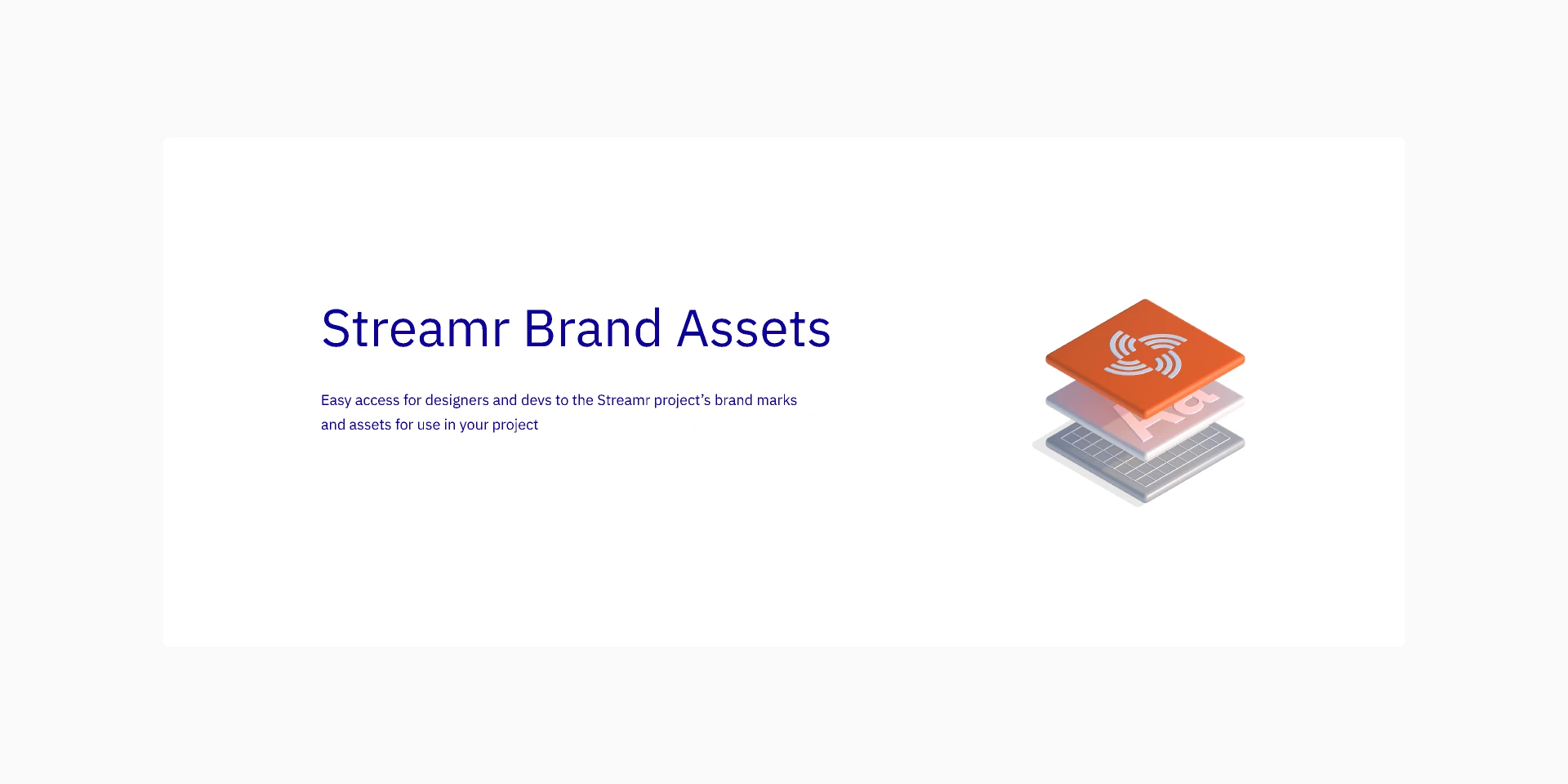 Streamr Brand Assets for Figma and Adobe XD