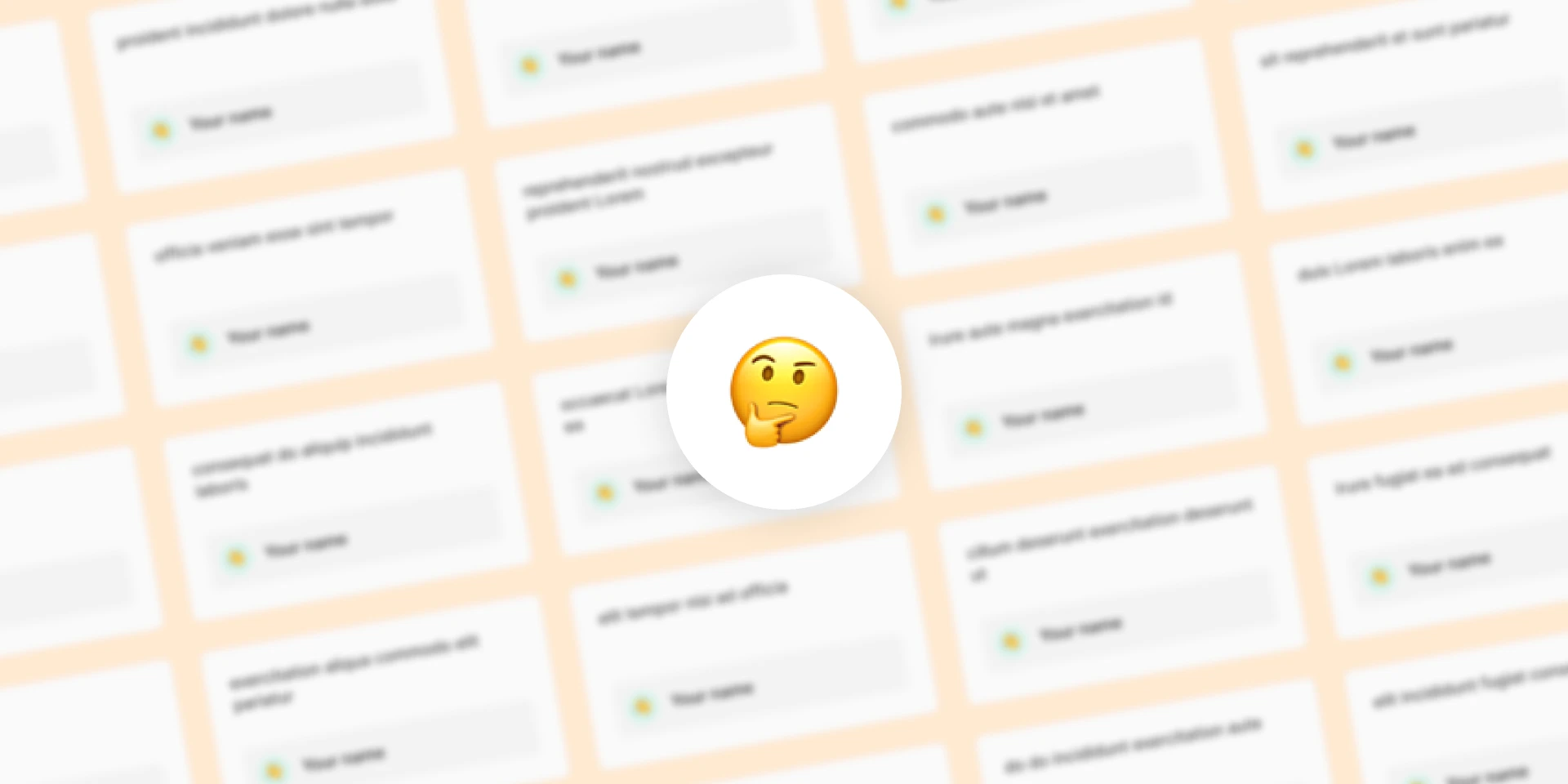 Team Brainstorm Template for Figma and Adobe XD