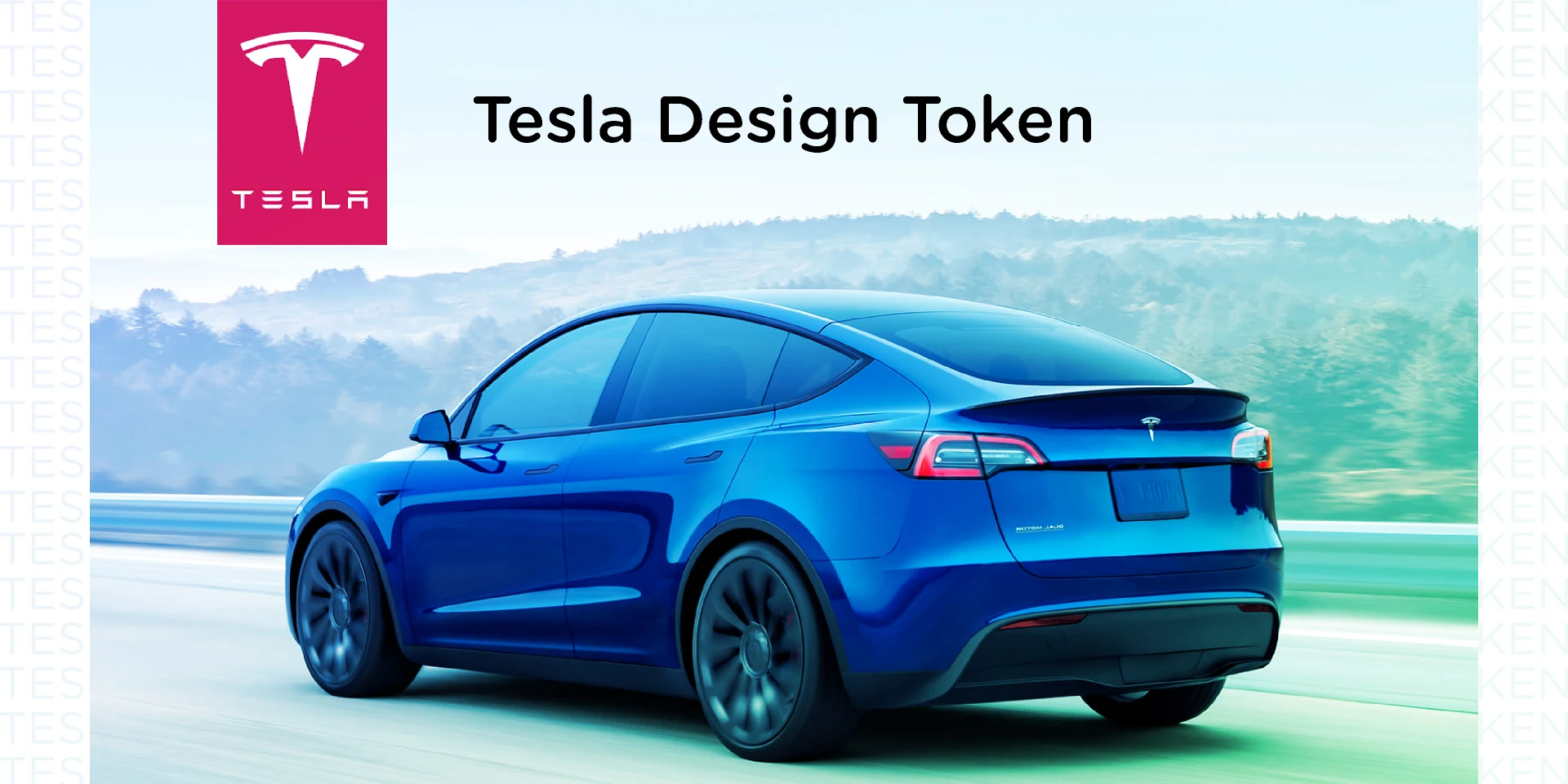 Tesla Design Token for Figma and Adobe XD