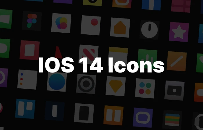  iOS 14 Icons  - Free Figma Template