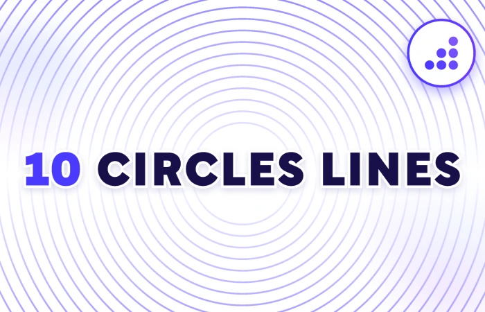 10 Circle Lines | BRIX Templates  - Free Figma Template