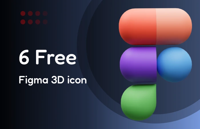 3D Figma icon  - Free Figma Template