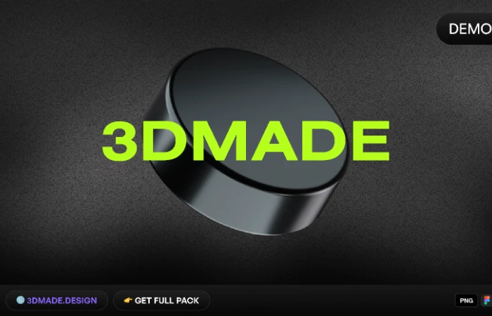 3DMADE - Demo  - Free Figma Template