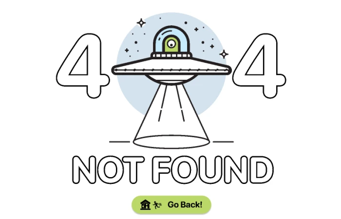 404 page  - Free Figma Template